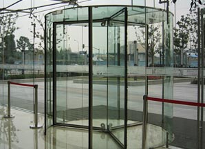 Glass Revolving Door