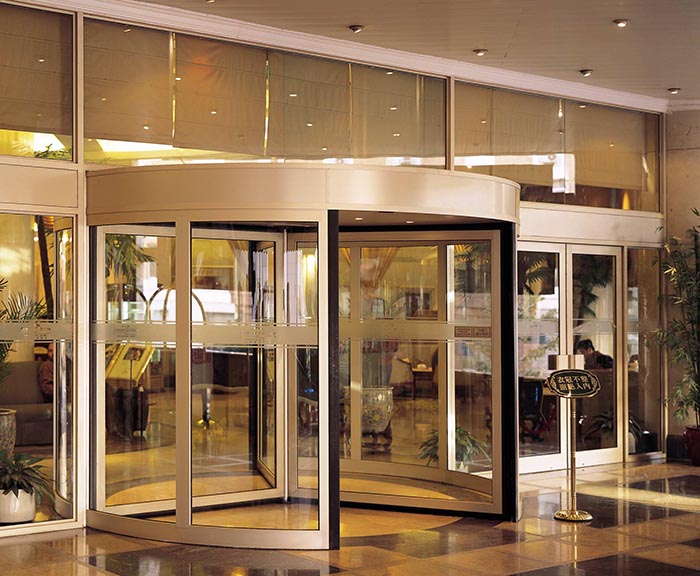 2 Wing Automatic Revolving Door