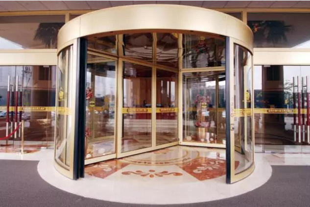 Automatic Revolving Door