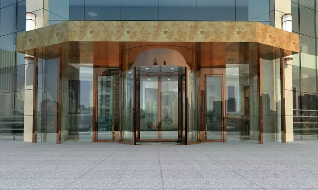 Crystal Revolving Door